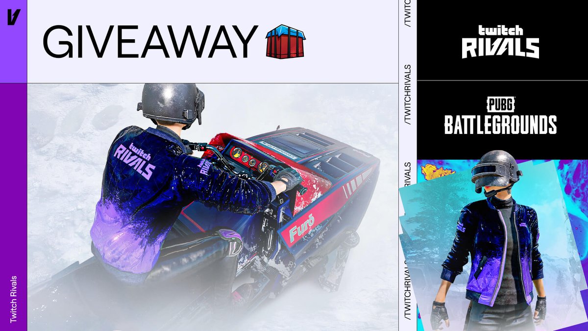 PUBG_EU's tweet photo. Missing #TwitchRivalsPUBG already?

Dress your in-game character with the @TwitchRivals Bomber Jacket and post the screenshot under this post!

You might be the winner of an actual jacket! 😏

T&amp;C: https://t.co/ML6l4FZo7l https://t.co/nHSjYoLBGp