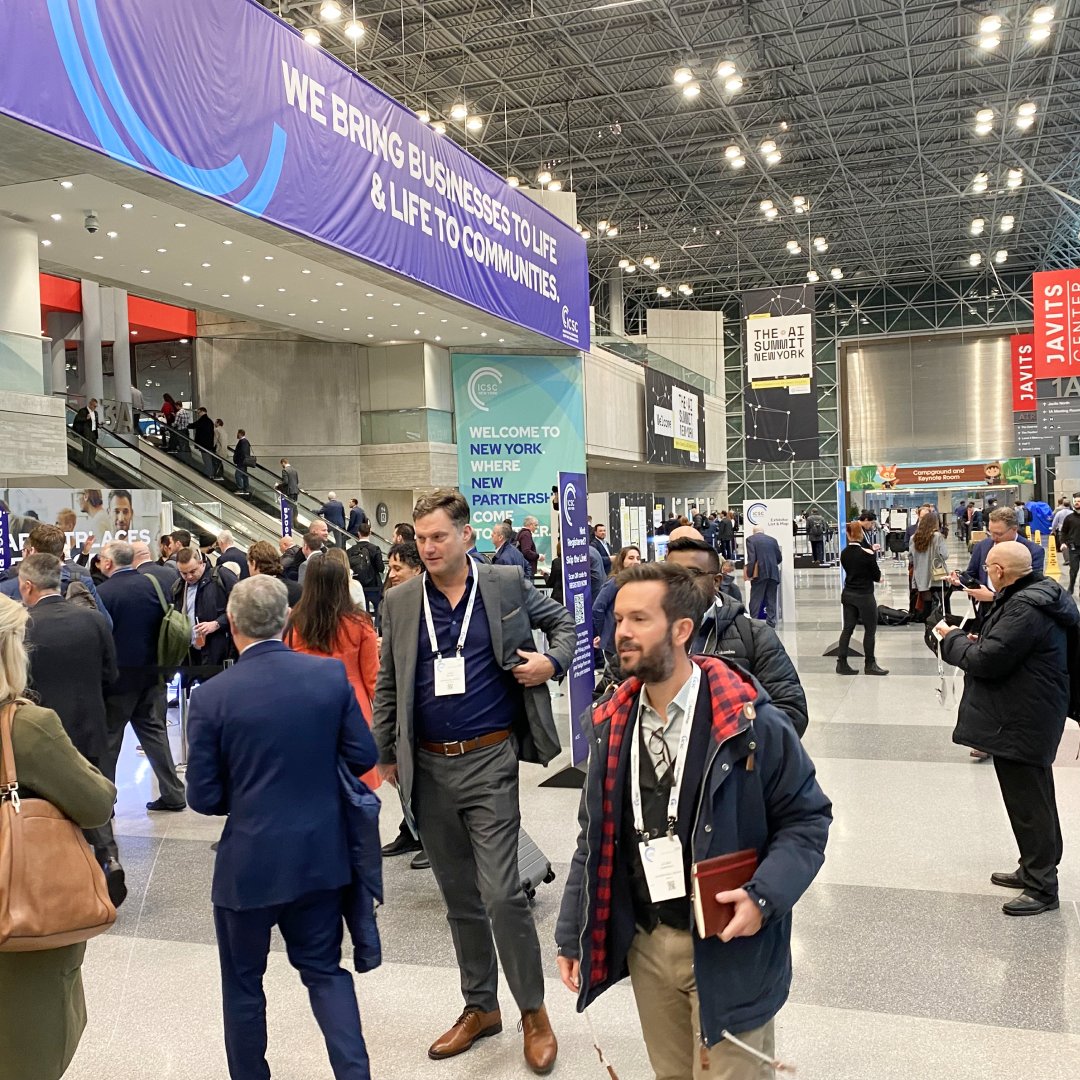GESGlobal's tweet photo. ICSC (@ICSC) NEW YORK, the premier dealmaking event for the Marketplaces Industry, recently took place at the @javitscenter.
@GES_EMEA I @GESMiddleEast I @GES_Canada
#ICSC #Marketplaces #RealEstate #Retail #eventprofs #exhibitions #tradeshows #eventsareback #growtogether https://t.co/PKD4LWtA8O