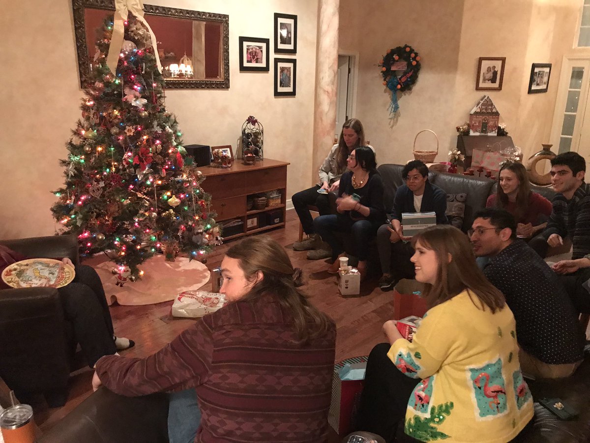 Had a wonderful evening celebrating the holidays with our lab members! Kudos to all for an amazingly successful year!