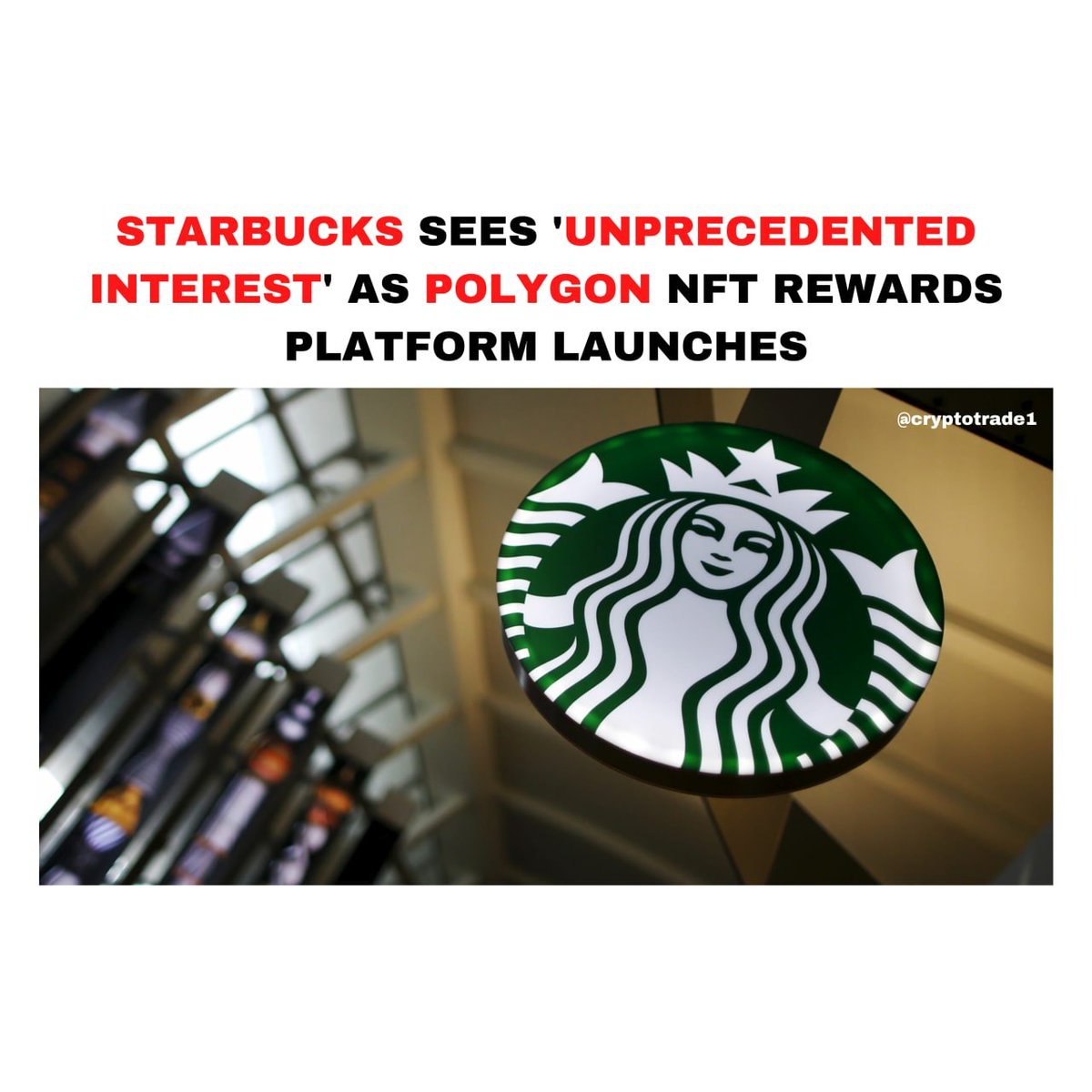 Cardano_ADA1's tweet photo. Starbucks Odyssey, the coffee chain’s new Web3 rewards platform built on Ethereum sidechain network Polygon, is officially rolling out to the world. And the company says that demand for the platform so far has been “unprecedented.”. https://t.co/rvVHIDCwSg