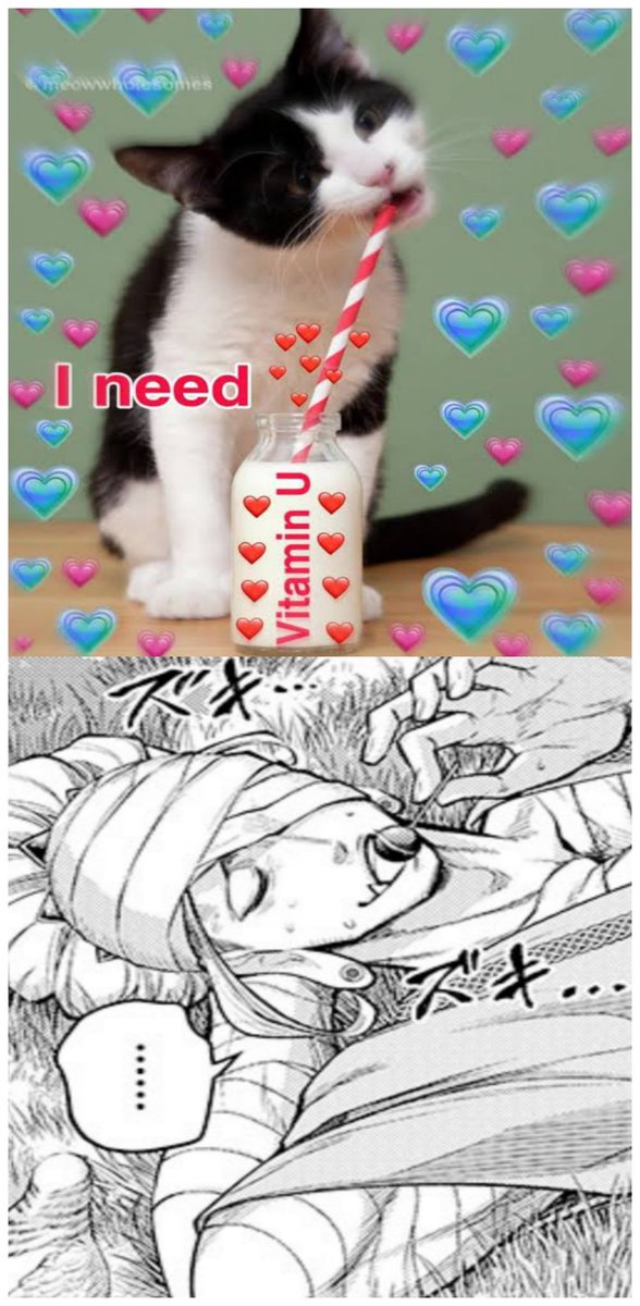 Shaka8Yami's tweet photo. "Vitamin U"
All I need is Vitamin U (You) 🤭🤭🤭😋😋🙈🙈🙈💞💞💞💞💦💦💦🤣
#RecordofRagnarok
#終末のワルキューレ
#shuumatsunovalkyrie
#Buddha
#ror_manga
#ror_anime
#RORSeason2
#175D https://t.co/fg2UpqHG4C