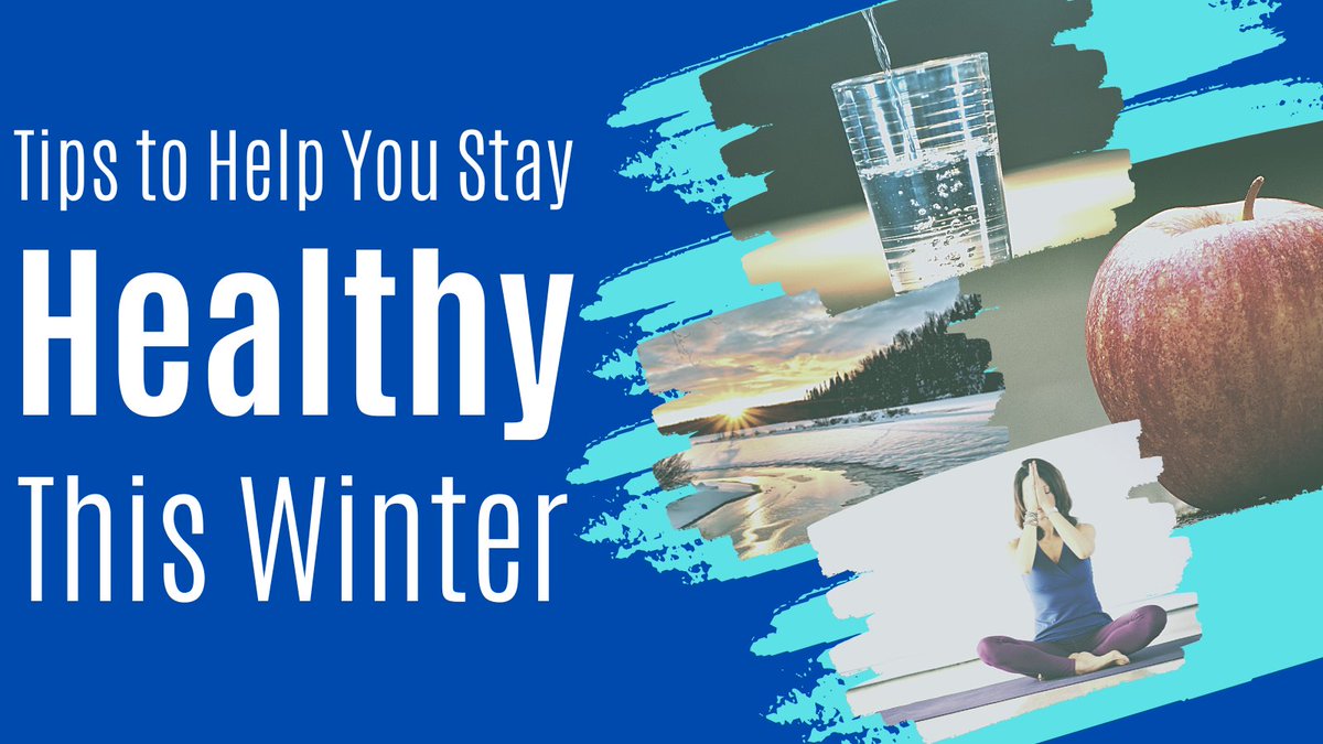 Your health is important so take these tips to help your body and mind stay healthy during the winter!
1. Stay active to support your immune system
2. Eat prebiotic foods like apples and bananas
3. Get some sun to improve your mood
4. Drink water to keep your skin healthy