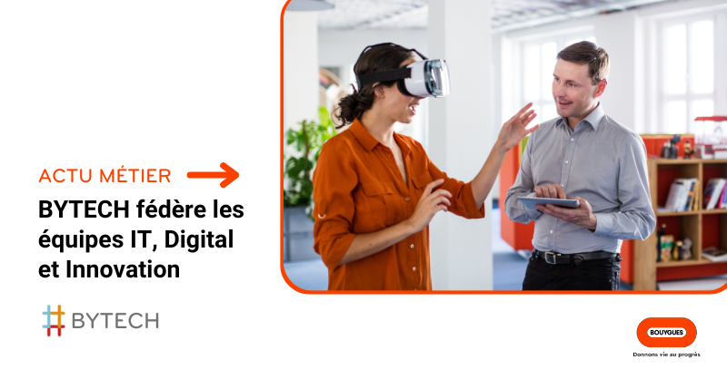 GroupeBouygues's tweet photo. [#BYTECH 🧑‍💻]

Depuis 2018, la communauté BYTECH fédère les collaboratrices et collaborateurs de l’IT, du Digital et de l’Innovation du Groupe. Une belle occasion de partager régulièrement des retours d’expériences et d’échanger sur les stratégies, outils et projets de chacun !