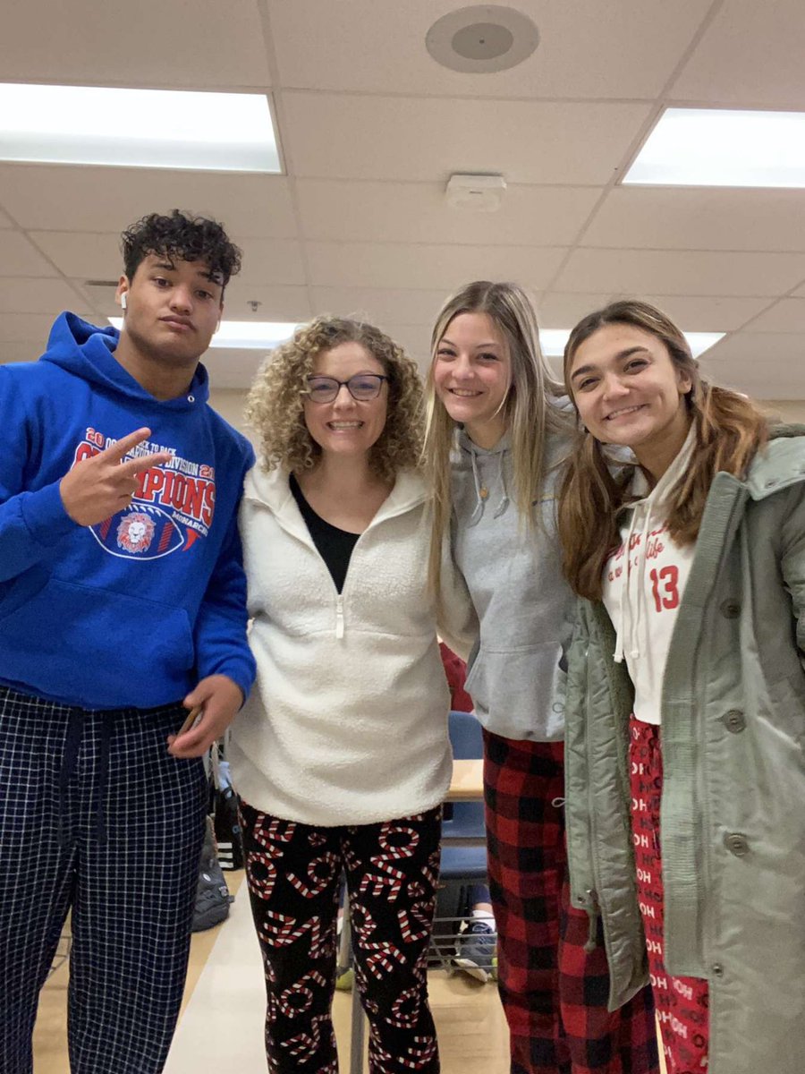 Starting Christmas spirit week off right!