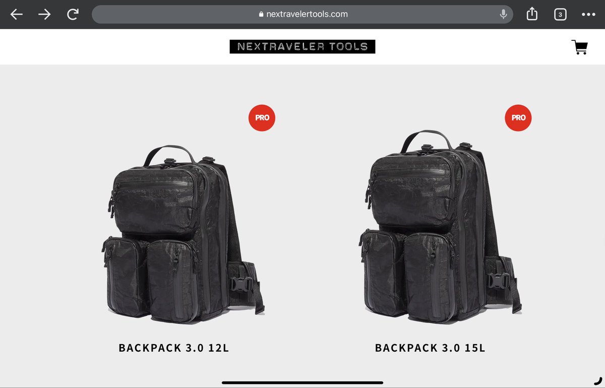 高城剛未使用　NEXTRAVELER TOOLS BACKPACK 2.5 高城剛