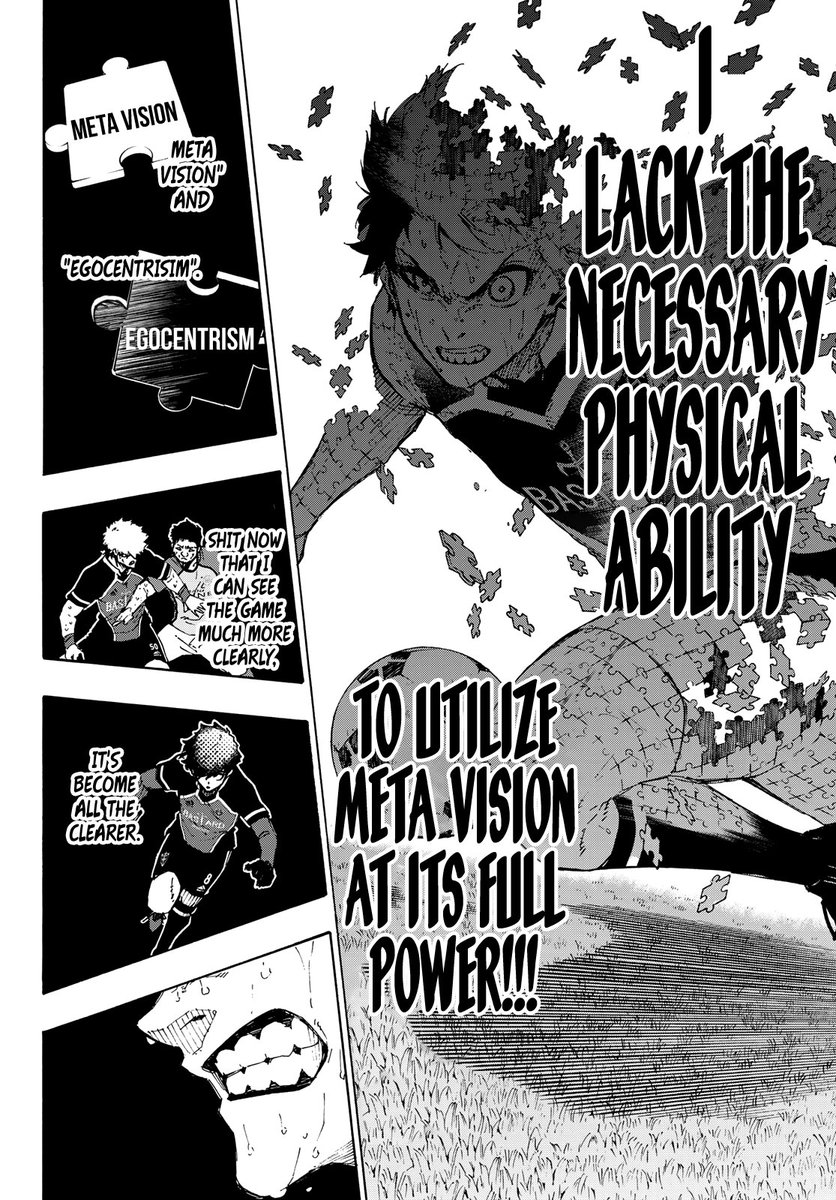 MangaCharge's tweet photo. Looks like the final push to end out this game, we are about to see the fruits of Isagi's evolution
He needs to level up his physical stats, that'll be the new focus
I'm excited for the salary updates!
#BlueLock
#BlueLock199
#manga https://t.co/dxvdRa1gVT