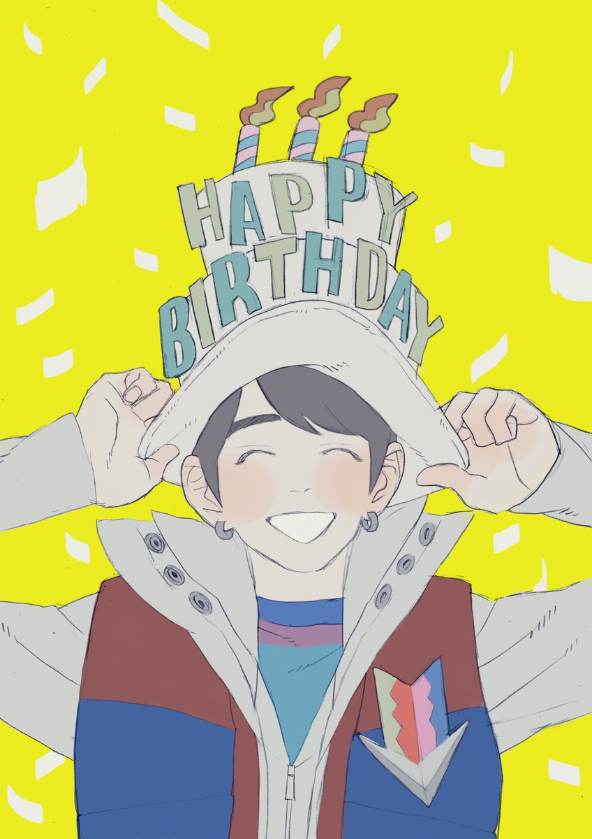 「おめでとう私のヒーロー#五色田介人生誕祭#五色田介人生誕祭2022 」|ファンシー築城部 (特撮)のイラスト