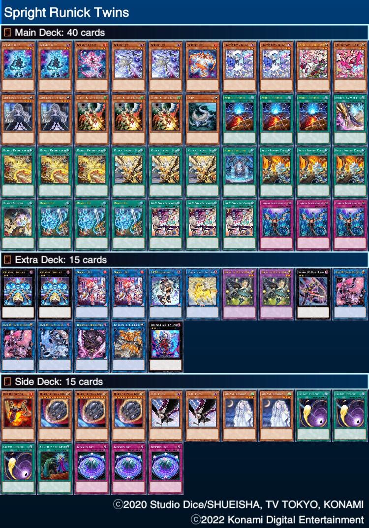 Vortex1756's tweet image. Spright Runick Twins YCS Utrecht October 2022 Top 3
