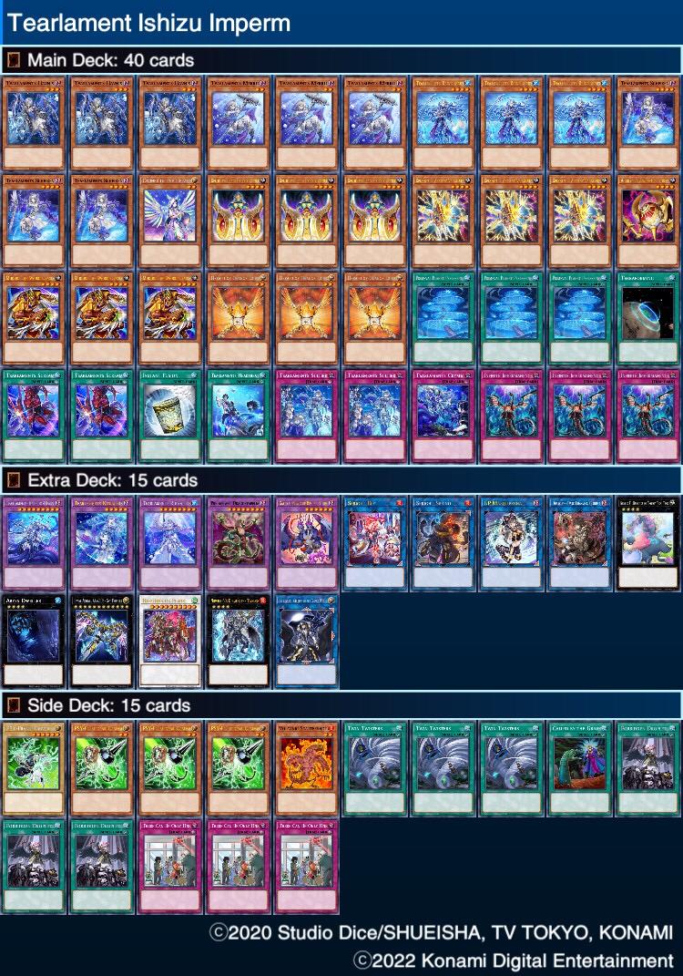 Vortex1756's tweet image. Tear Ishizu YCS Dortmund November 2022 Bubble 127 / 2591