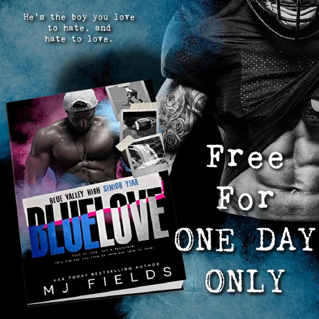 🏈💙𝐅𝐑𝐄𝐄 𝐓𝐎𝐃𝐀𝐘 𝐎𝐍𝐋𝐘💙🏈
𝙃𝙚’𝙨 𝙩𝙝𝙚 𝙗𝙤𝙮 𝙮𝙤𝙪 𝙝𝙖𝙩𝙚 𝙩𝙤 𝙡𝙤𝙫𝙚, 𝙖𝙣𝙙 𝙡𝙤𝙫𝙚 𝙩𝙤 𝙝𝙖𝙩𝙚.
𝐁𝐥𝐮𝐞 𝐋𝐨𝐯𝐞 by <a href="/mjfieldsbooks/">MJ Fields- Author of hot romance novels.</a> is FREE today only! 
DOWNLOAD HERE: amzn.to/3HnuvMK