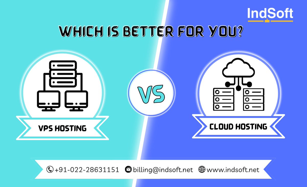 AmeliaJ17505198's tweet photo. VPS HOSTING vs CLOUD HOSTING - Which Is Better For You?;
For that check the below article;
https://t.co/hxUCG4Zj5C
#INDSOFT #INDSOFTSYSTEMS #Vpsvscloud #WordpressHosting #cloud #Cloudhosting #Cloudcomputing #dedicatedserver #VPS #sharedhosting #webhosting #website #vpshosting https://t.co/2CdCu3ydY4