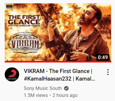 genzbutterfly's tweet photo. #VikramFirstGlance 1.5 million views in 2 Hours👌
#JailerGlimpse Not even 1 million views in 2 Hours🫢
இன்னிக்கு இல்ல என்னைக்குமே நீங்க எங்களுக்கு கீழ தாண்டா மென்டலான்ஸ்
#Jailer #Vikram #KamalHaasan #Rajinikanth #Records #Teaser #MuthuvelPandian #Indian2 https://t.co/0jnOp7bVZP