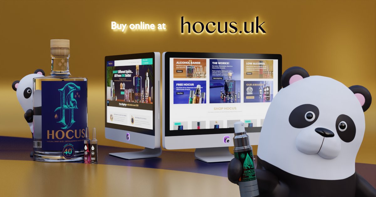 We've just launched a brand new website for <a href="/HocusDrinks/">Hocus Drinks</a> 🥂

This is 'worlds first' drink product is a brilliant Christmas Gift idea. Check it out at hocus.uk

#newproducts #Hocus #gin #pinkgin #londongin #Drinking #drinkresponsibly #party  #giftideas #Christmas