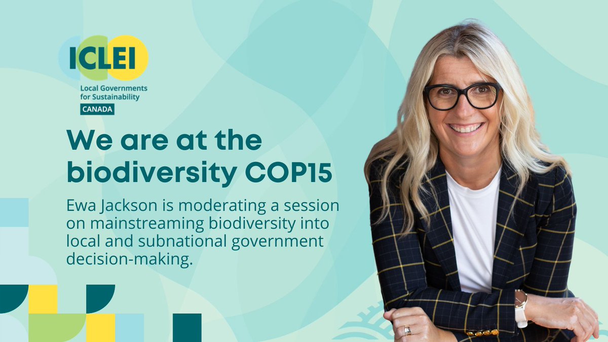 ICLEI_Canada's tweet photo. Our Managing Director, @ewa_jackson, is moderating an interview-style session on the importance of mainstreaming at #COP15 today. This session explains why mainstreaming biodiversity into local and subnational government decision-making is so important. https://t.co/d9hJCUmSkp