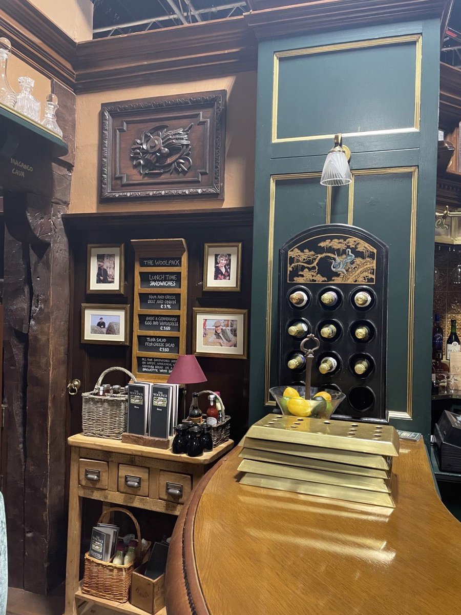 gorse_ruth's tweet photo. Some of our Year 9 students are visiting the set of Emmerdale today and are enjoying sitting on set in #thewoolpack @emmerdale https://t.co/KLtzqYijRM