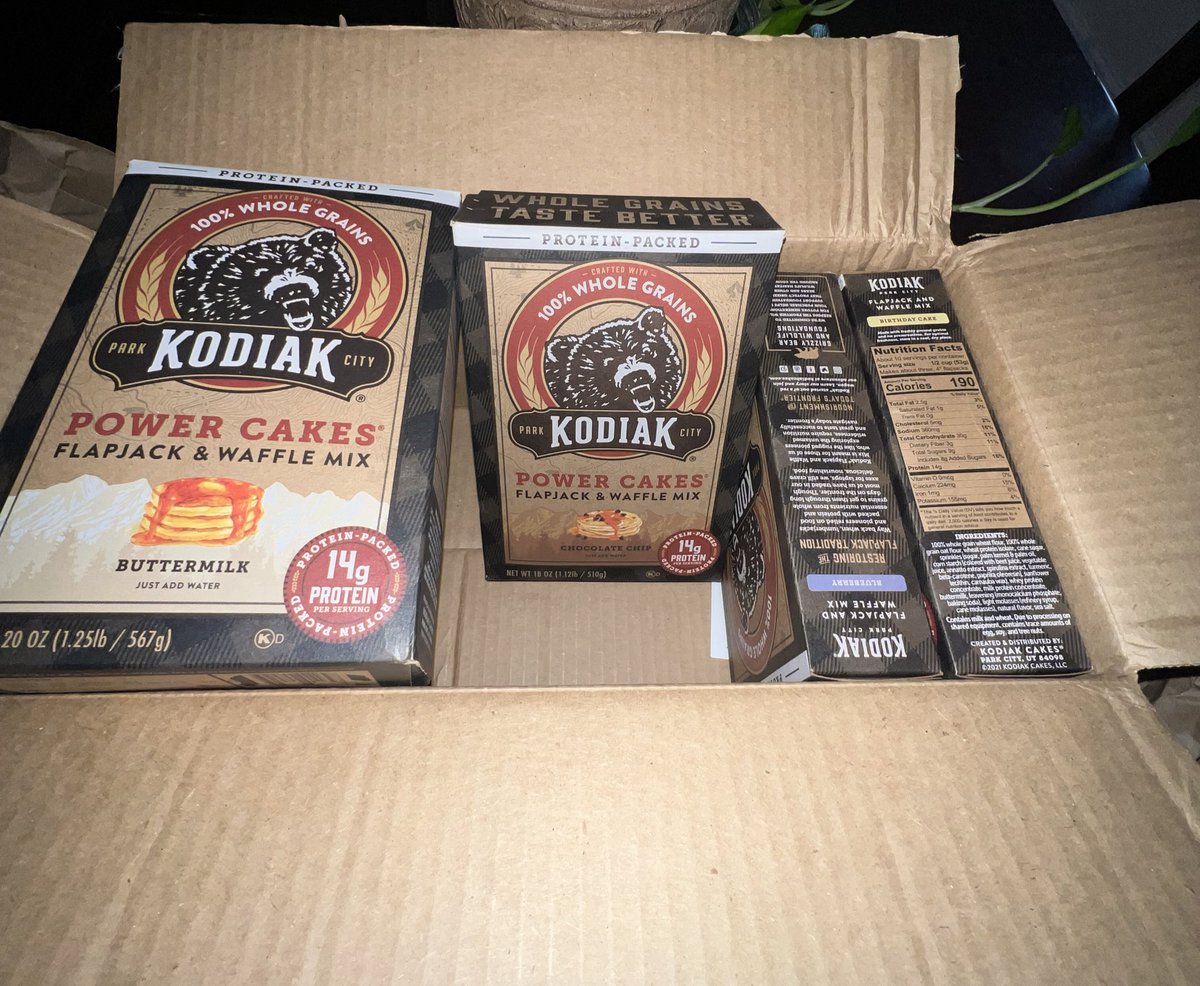 Samson Okunlola โ23 (@samsonokunlola_) on Twitter photo Appreciate the Pancake Mix from <a href="/KodiakCakes/">Kodiak Cakes</a> , ready to start serving ๐ฅ๐ช๐พ๐ฅ#PancakeHoncho #stackem Appreciate the Pancake Mix from <a href="/KodiakCakes/">Kodiak Cakes</a> , ready to start serving ๐ฅ๐ช๐พ๐ฅ#PancakeHoncho #stackem