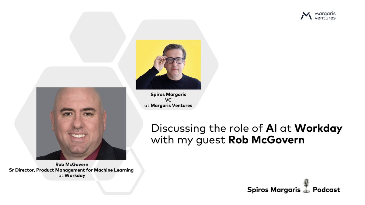 My Latest #Podcast Discussing the role of #AI at @Workday with my guest Rob McGovern buzzsprout.com/1102442/118148… #fintech #ArtificialIntelligence #MachineLearning #BigData #futureofwork #workday