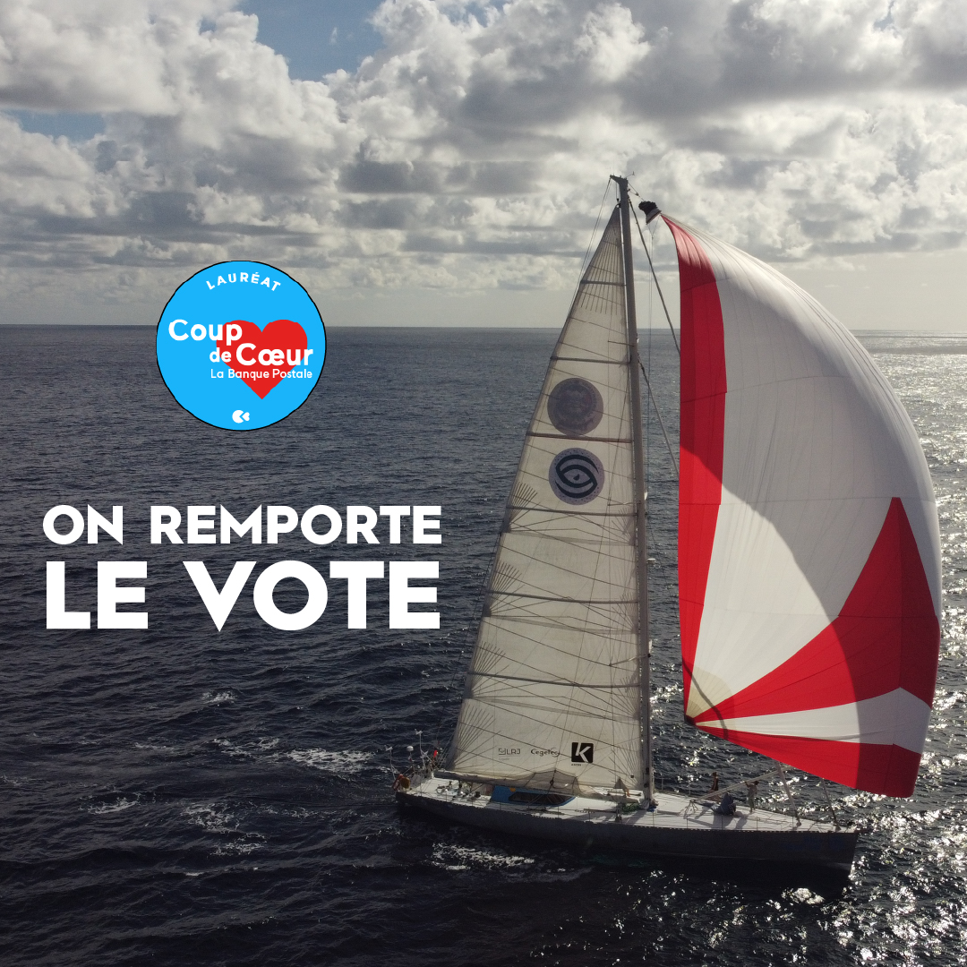 CONCOURS GAGNÉ
Notre projet remporte 20 000€ grâce à vos votes, merci à vous ! Merci à <a href="/LaBanquePostale/">La Banque Postale</a> pour son soutien.
Découvrez le projet du <a href="/POPWFESTIVAL/">POP WOMEN FESTIVAL</a> qui était face à nous
#blueobserver #sailingforscience #togetherfortheocean