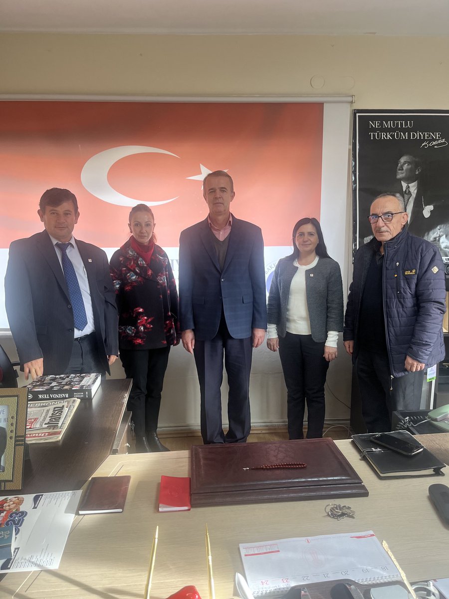 Kütahya Bakkallar Esnaf Odası Başkanı Salih Aslan’ı makamında ziyaret ettik. Kendilerine misafirperverlikleri için teşekkür ederiz. #kütahya