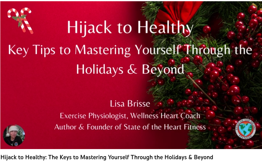 LisaBrisse's tweet photo. DECEMBER Newsletter: Hijack to Healthy: The Keys to Mastering Yourself Through the Holidays &amp; Beyond! - https://t.co/ATPPRbn01J https://t.co/Y09wGwoLlc