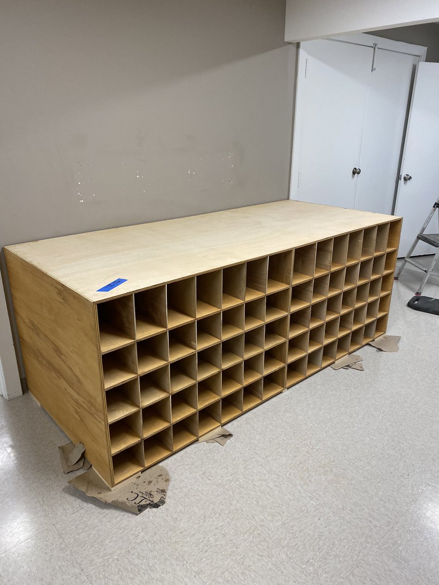 elcapitan34's tweet image. Built a 7ft long drafting table for a construction company so they can have a lot of storage for all their blueprints and alot of room to layout their plans to read them comfortably! #woodworking #draftingtable