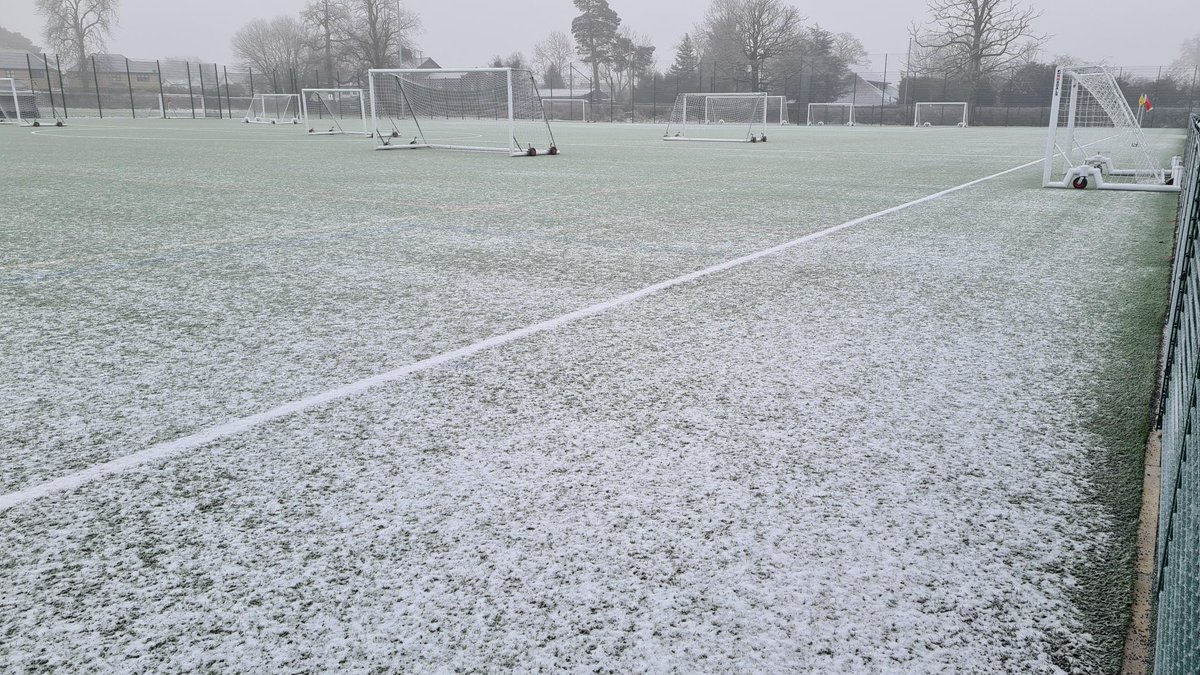 Ribble Valley 3G closed again tonight - 12/12/22. 🥶