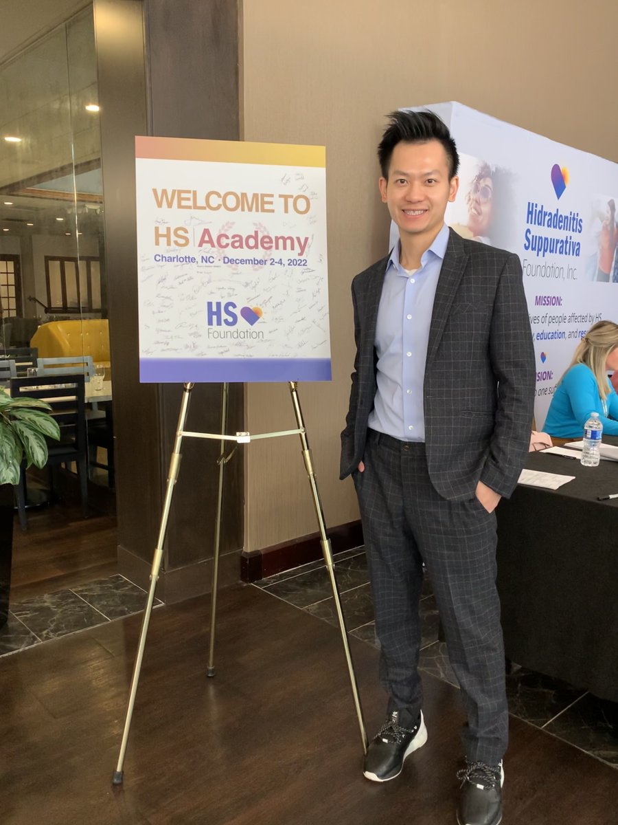 Dr. Joe Tung (PGY-III) attended the Hidradenitis Suppurativa Academy resident meeting. Over 120 residents from dermatology programs around the country attended the conference to learn more about epidemiology, pathogenesis, comorbidities, management pearls, and therapeutics for HS