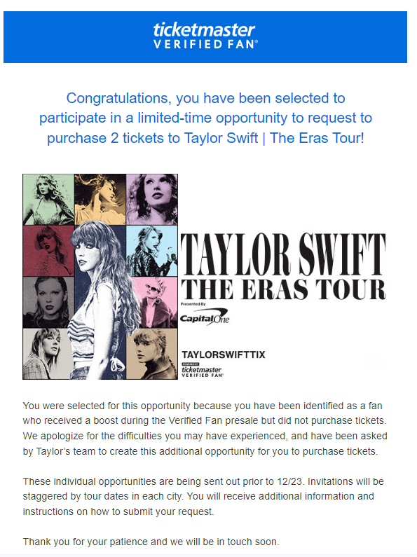 kelseyquick_'s tweet photo. @taylornation13 @taylorswift13  Thank you. The original experience was awful but this is why I stan a legend #TaylorSwiftErasTour https://t.co/QUiJtAZfcn