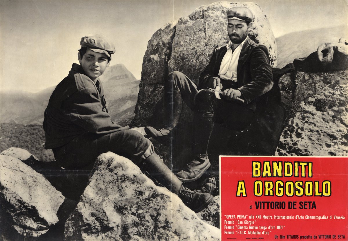 Stiamo tornando! Venerdì 16 alle 18 prende il via #Cinemanifesti: mostra di manifesti e locandine del cinema sardo anni ’60/’70, rassegna e laboratori per le scuole grazie all'ospitalità dell'@ExmaCagliari! 💛📽️ Alle 19 primo film: #BanditiAOrgosolo! Info: facebook.com/events/1166838…