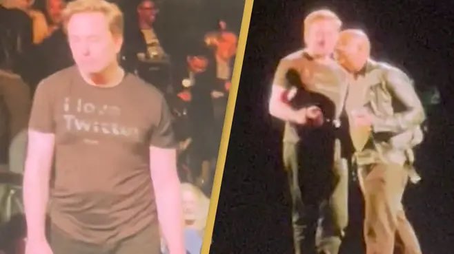 NottsLaughs's tweet photo. 🔔 | Elon Musk 'dies inside' after being heavily booed at Dave Chappelle gig

More below: https://t.co/3cNn601VtY #NottsLaughs
