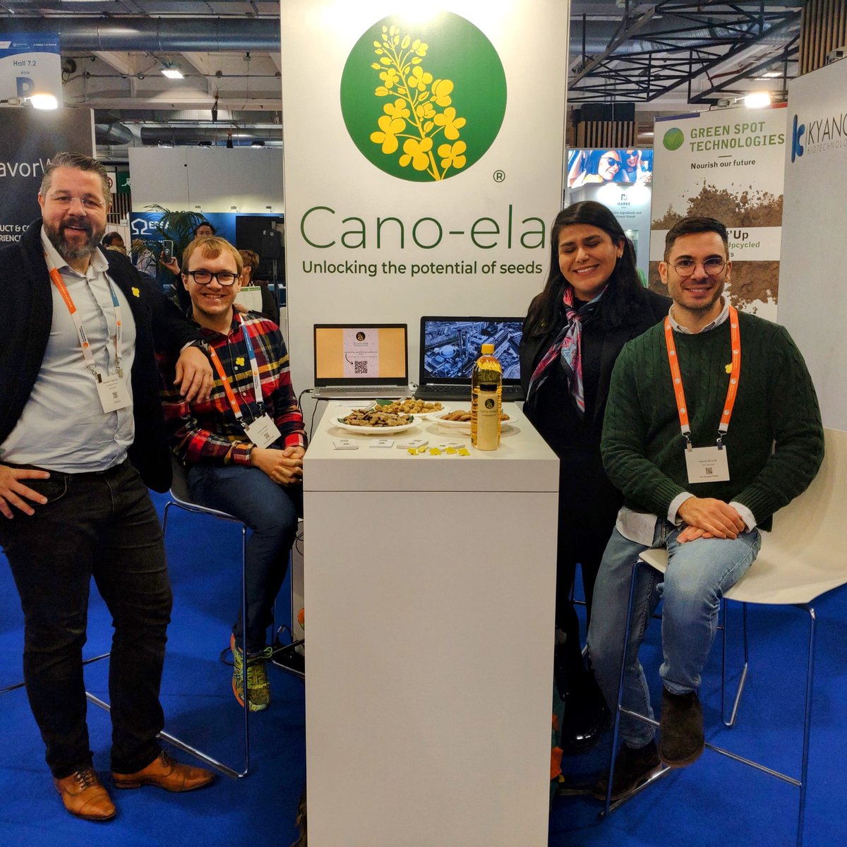 Cano_elaBV's tweet photo. What an amazing week we had in Paris last week at @Fi_FiEurope! 
We're humbled to see just how many people were interested in our ingredients and on board with our mission. We're excited to continue our conversations after these events and unlock the potential of seeds with you. https://t.co/SSGn9v3ACu