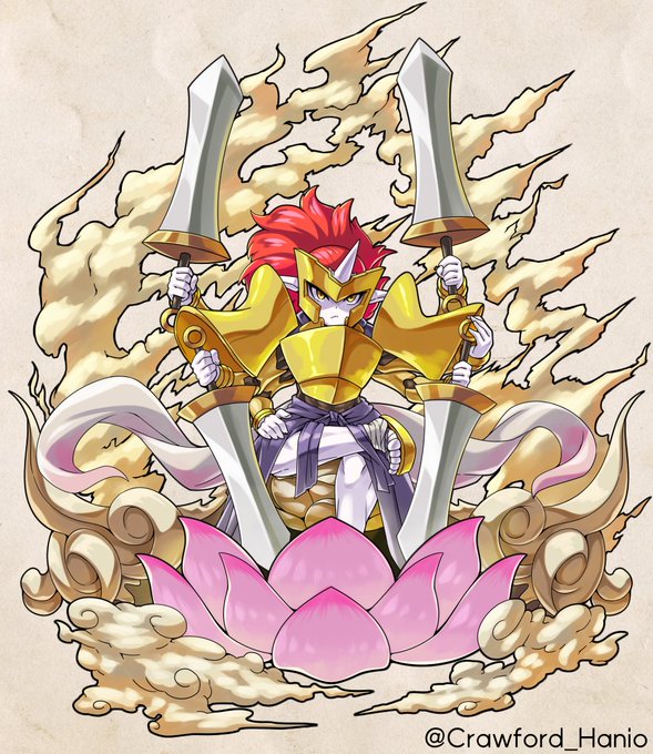 阿修羅さん描きました!シュラァッ!!!! #アルマグリモワール 