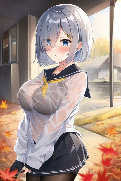 "Darn it, the rain came so suddenly today..."