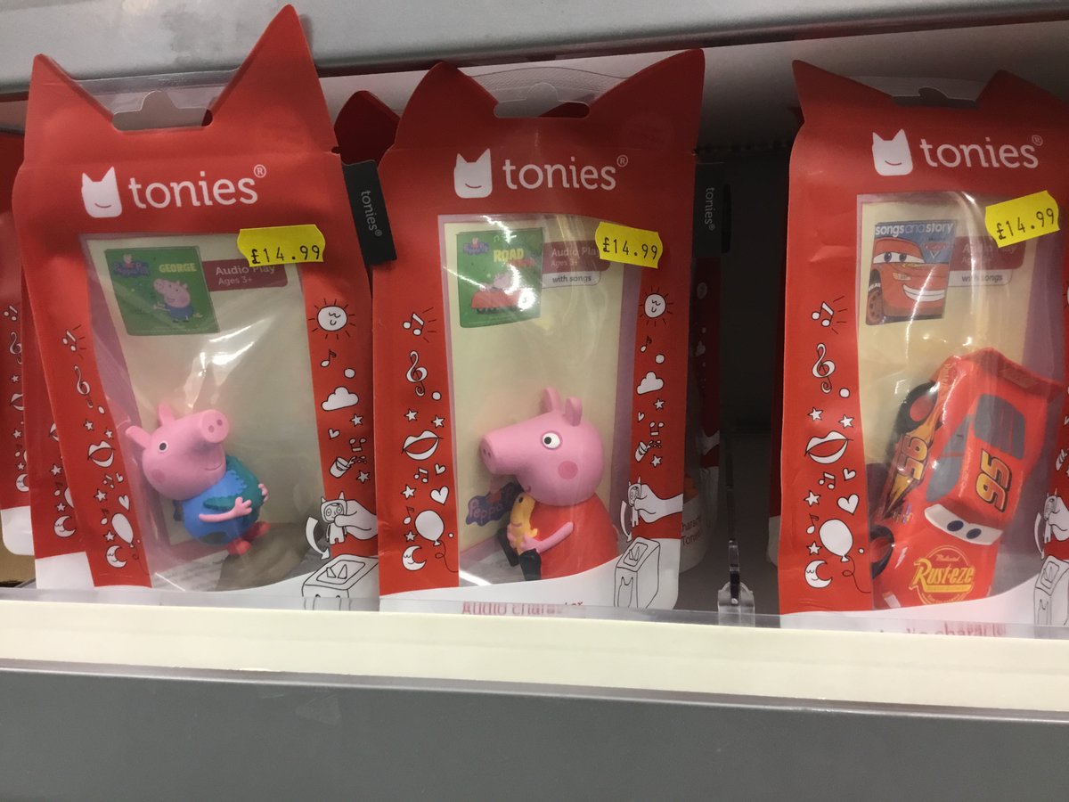 toymasterleigh's tweet photo. Lots of Tonies audio characters available including children’s favourites Peppa Pig, George Pig and Disney Cars Lightning McQueen! Come and visit us at Toymaster Leigh to get your Tonies characters
#ToymasterLeigh #Toymaster #Tonies #ToniesBox #ToniesCharacter #PeppaPig https://t.co/kJtD81m1BR