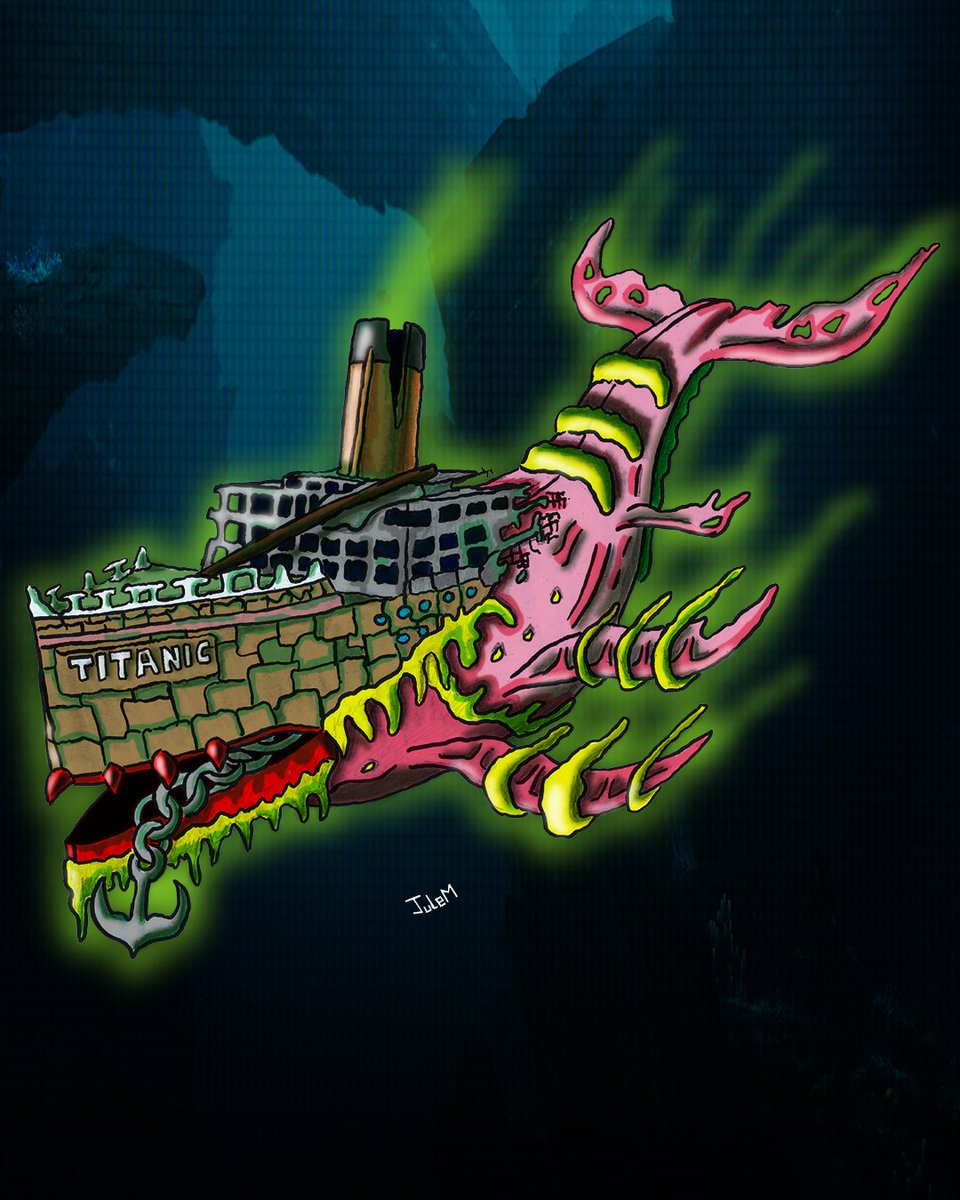 julem_arts's tweet photo. Pencils, black markers and photoshop...
#commissionopen #outsiderart #naiveart #markers #cartoon #artshare #mixedmedia #markers #PortfolioDay #naive #rotuladores #marcadores #digitalart #art #pokemon #digimon #whamon #titanic #whale https://t.co/r9aFJkUmjI