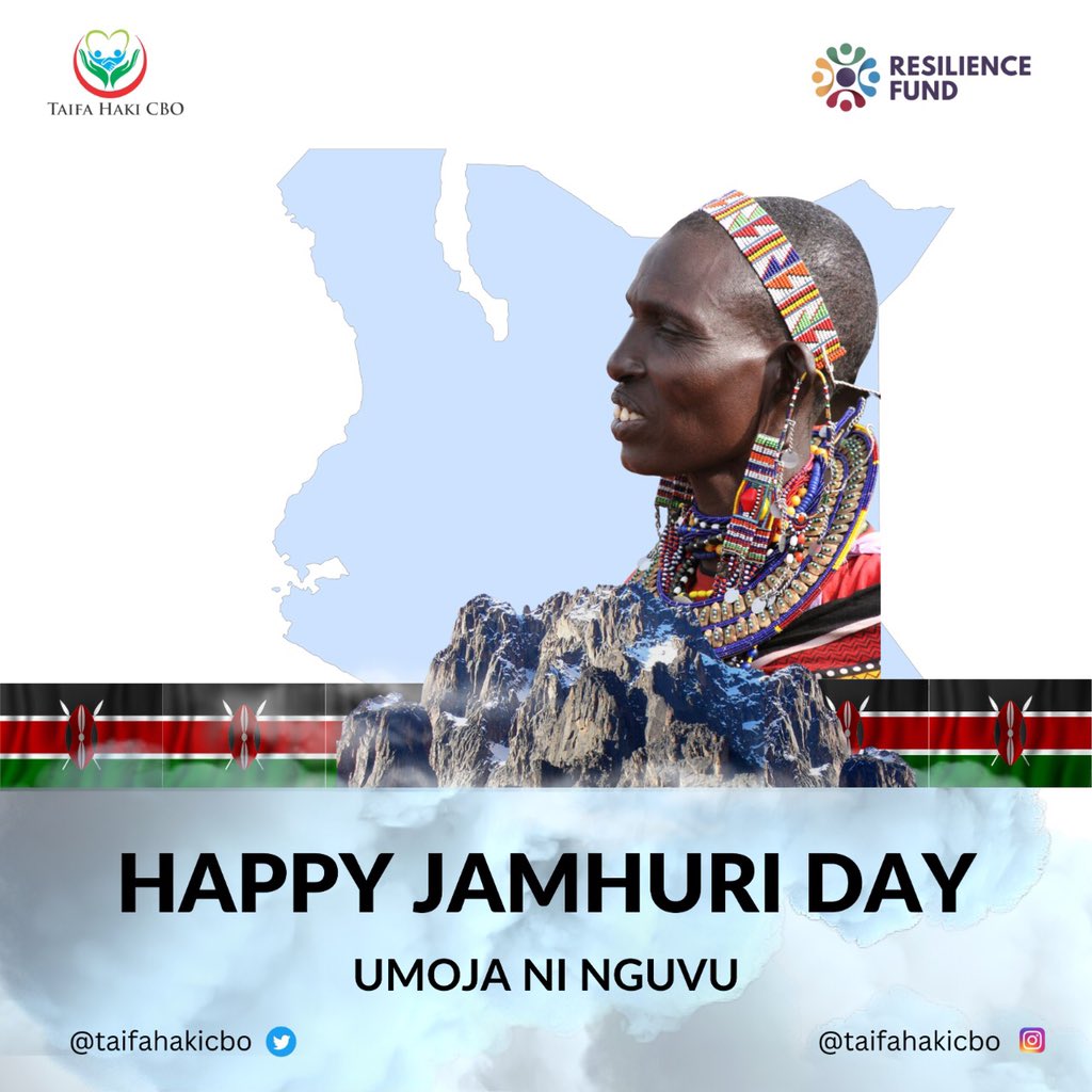 The entire management of <a href="/taifahakicbo/">Taifa Haki</a>  wishes you a happy #JamhuriDay2022