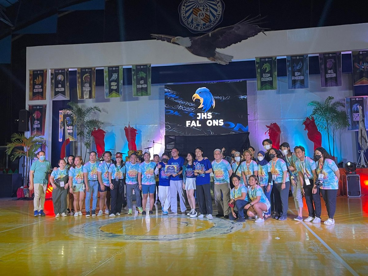 ateneo_fiesta's tweet photo. WAY TO GO WINNERS! 🏆

The JHS Falcons walked off with the Overall 3rd Runner-up of the Ateneo Fiesta 2022. It is indeed a well-deserved feat! ❤️

#AtFest22
#AtFestCientoDiez
#VivoAnimoAteneo https://t.co/C3BWQoswAr
