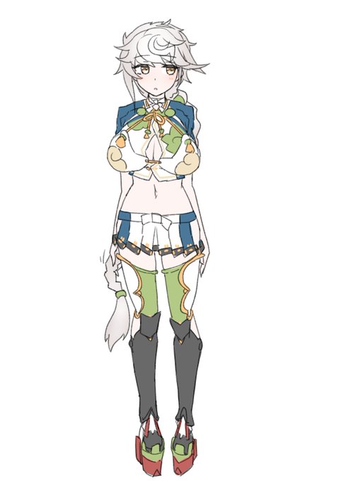 雲龍の服描くのどのくらいサボれるかな～的なやつ 