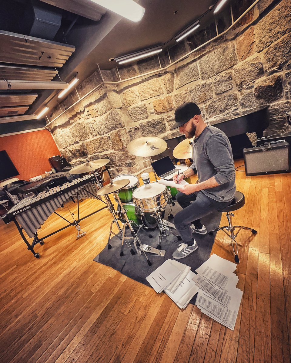 Jonathan Ulman (@jmudrums) on Twitter photo Oooof my 10th (11th π€·π»ββοΈ?) <a href="/BerkleeCollege/">Berklee College of Music</a> Fall Semester Final Exam week starts today. Some last minute 8am tweaks to the booklets and off we go! Congrats to all the students who kicked butt this semester, good luck this week!
#berklee #berkleecollegeofmusic #finalsweek Oooof my 10th (11th π€·π»ββοΈ?) <a href="/BerkleeCollege/">Berklee College of Music</a> Fall Semester Final Exam week starts today. Some last minute 8am tweaks to the booklets and off we go! Congrats to all the students who kicked butt this semester, good luck this week!
#berklee #berkleecollegeofmusic #finalsweek