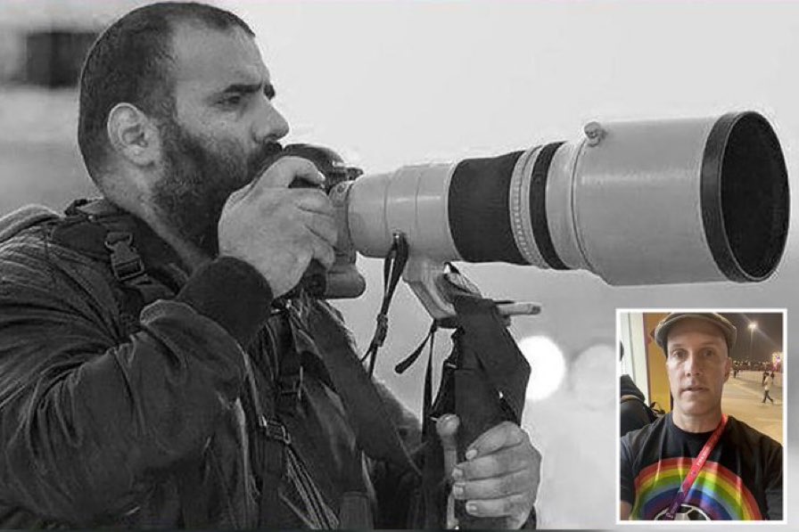 DailyLoud's tweet photo. Khalid al-Misslam, A Qatari photographer, has died while covering the World Cup – this is the second journalist to lose his life at the global event following influential U.S. soccer writer Grant Wahl’s death. May they both Rest In Peace 🙏😔 https://t.co/dlKVdCgwlJ