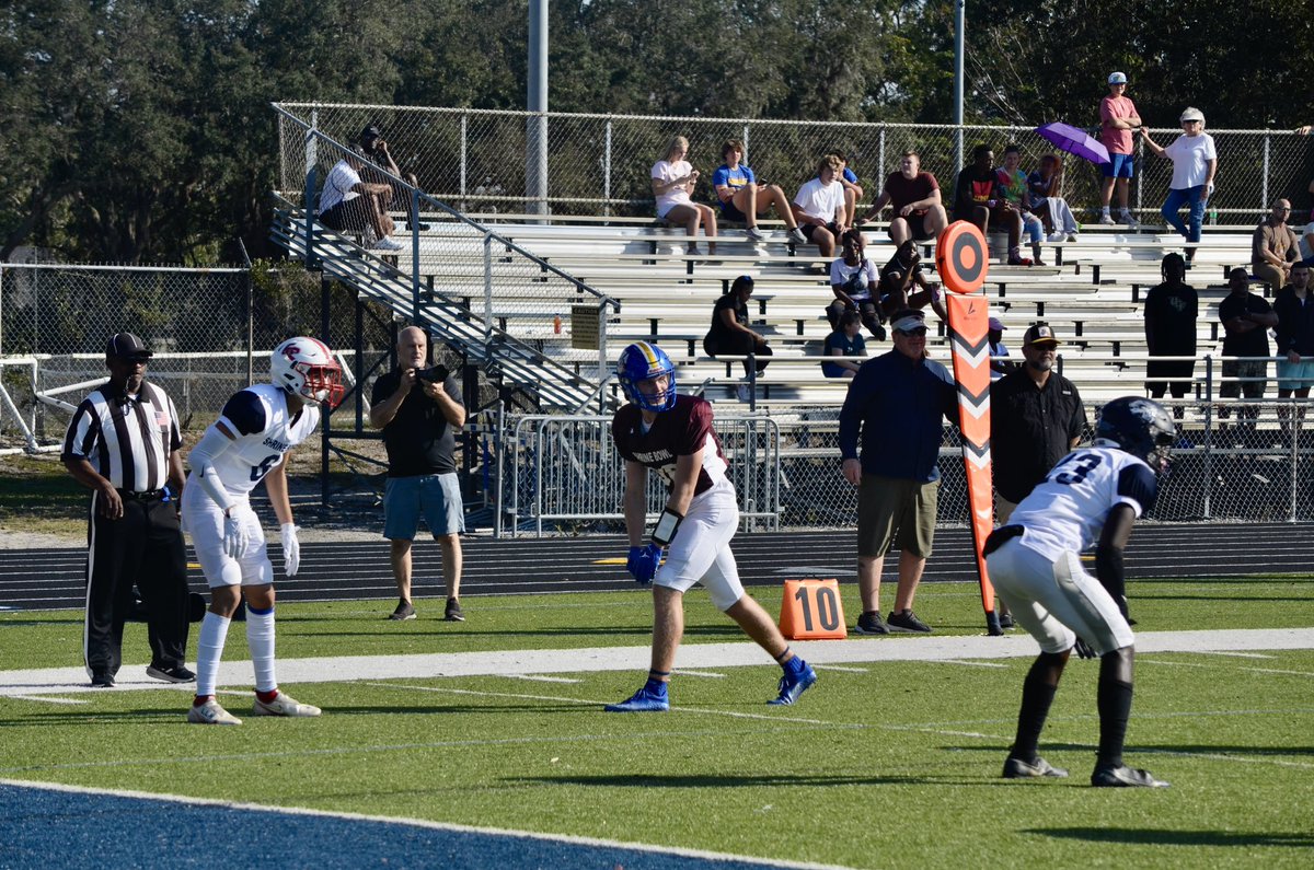 GradyRewis's tweet photo. Blessed to be able to compete and get a win against some of Orlando’s best athletes in the 2022 Shrine Bowl All-Star Game!!!   
@TFA_Athletics 
@Royals__FB https://t.co/1rkFEOAqe2