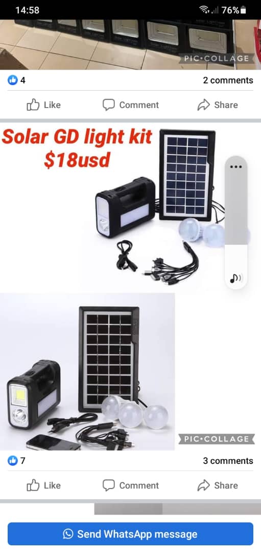 CapitalCreatve's tweet image. Solar GD light