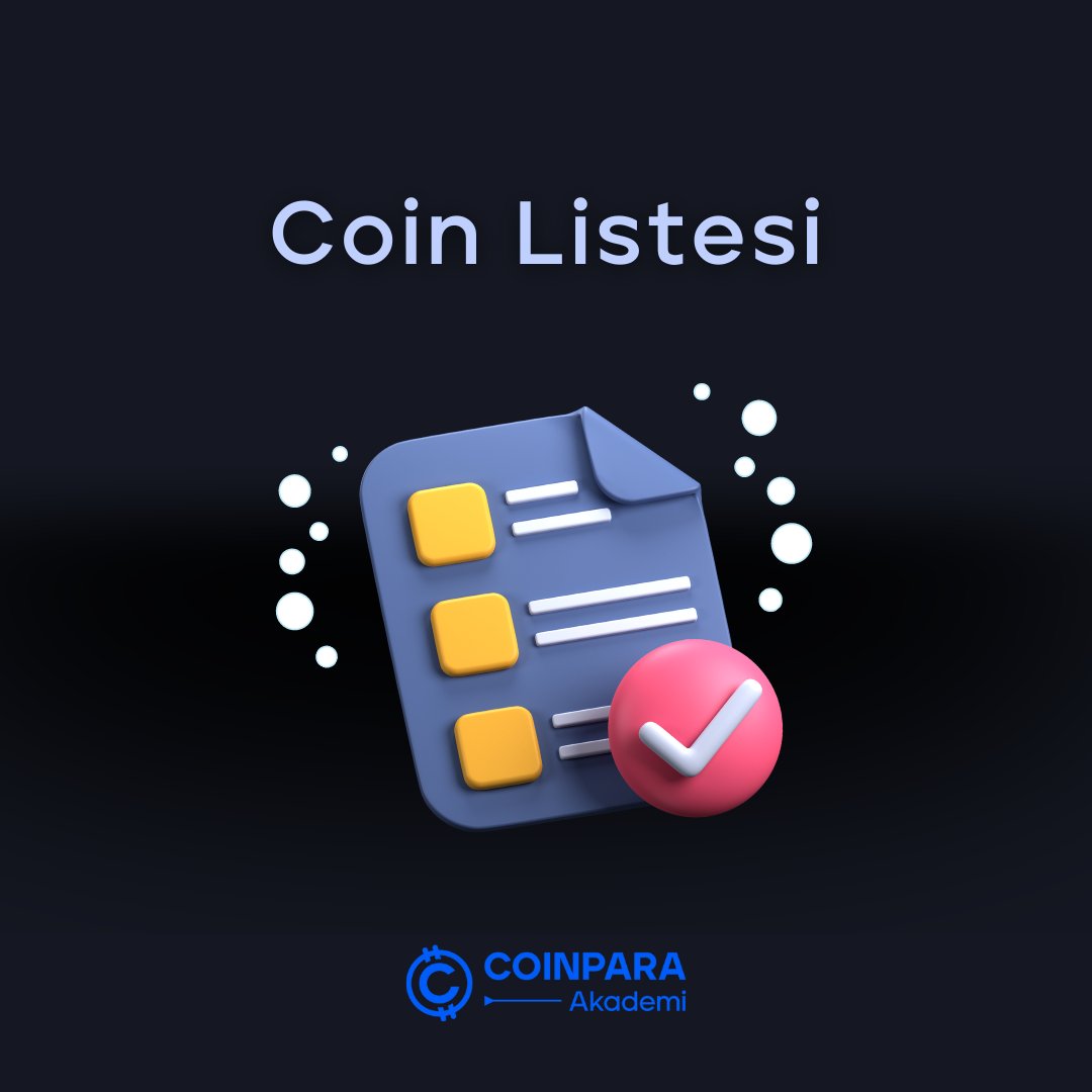 CoinparaAkademi's tweet photo. Coinpara da yer alan her coinin
detayına Coin Listesinden ulaşabilirsiniz! #coinpara
#coinsworld #coinlisteleme #coinbtc https://t.co/8rpnHH7SmW
