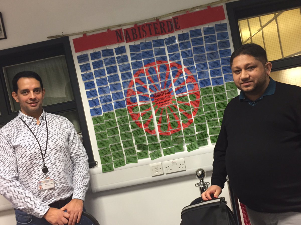 Excellent meeting with long term collaborator <a href="/petrtorak/">Petr Torak</a> (co-founder of <a href="/GRTPA_UK/">Gypsy Roma Traveller Police Association</a>) and his colleagues at the dynamic #Roma NGO he now leads: #Compas +  <a href="/AngliaRuskin/">ARU</a> #Peterborough senior leaders topics included, #Roma of Great Ability; curricula; international visits and research