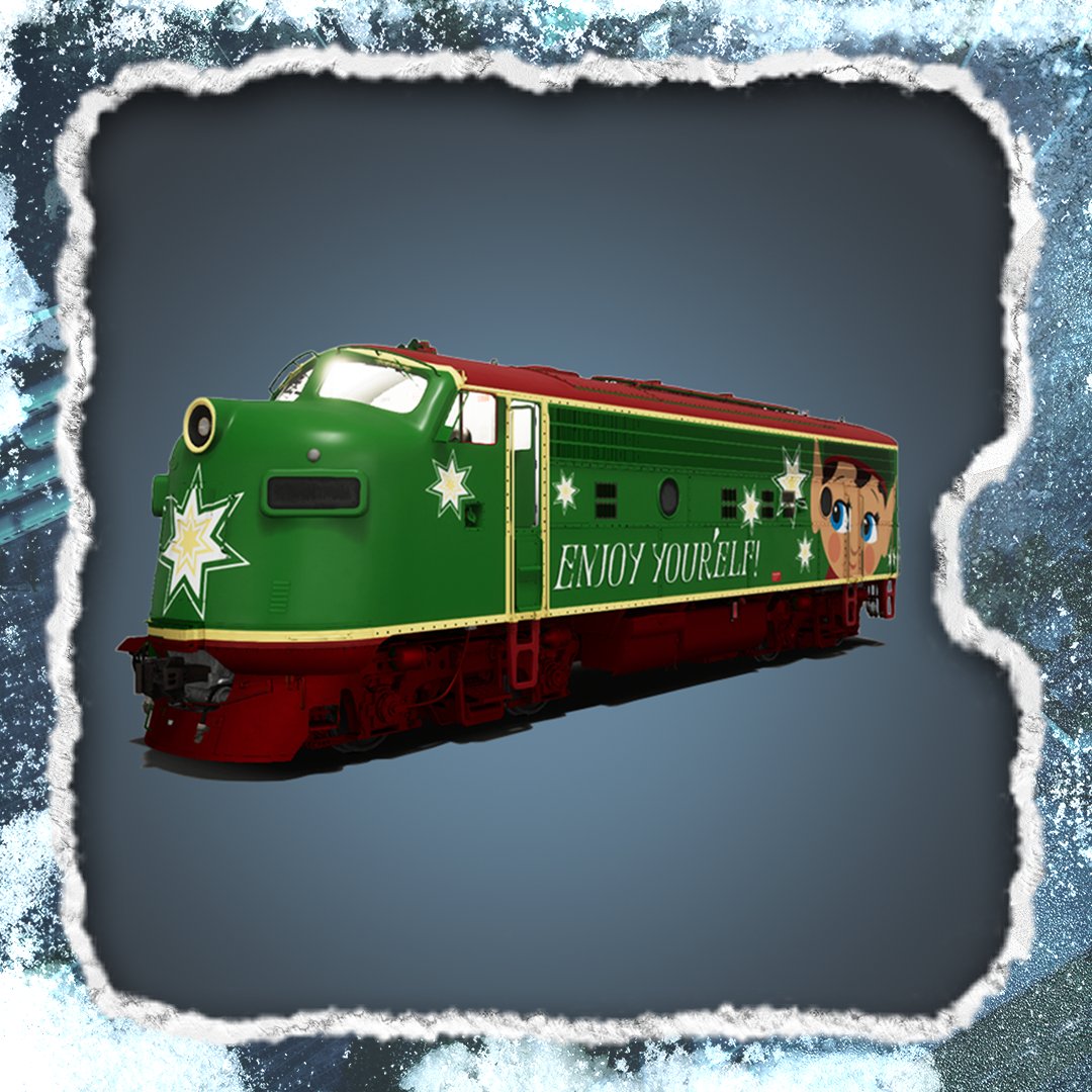 trainsimworld's tweet photo. Who's ready to get their creative minds into festive gear?

We have a livery designer competition for today, and you can enter on socials by tagging us @TrainSimWorld and using the #12DaysofTSW hashtag or enter via our forums https://t.co/m8IqSJRoWa

Best of luck! #TrainSimWorld https://t.co/su5XzL4szt