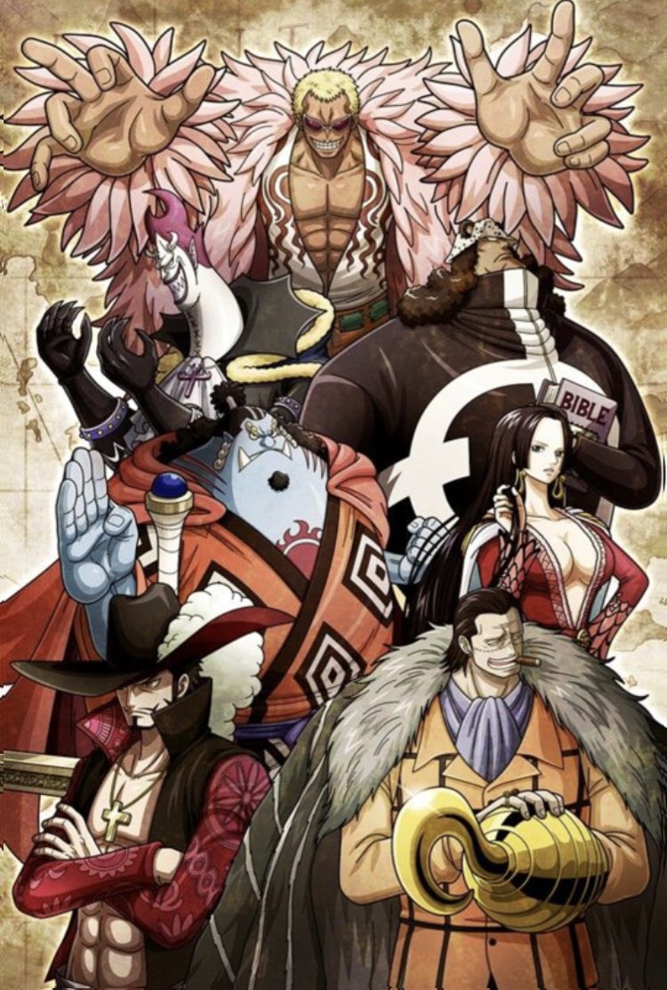 Shichibukai Supremacy 🐊 🐍 🐻 🦩 🦅 🦈