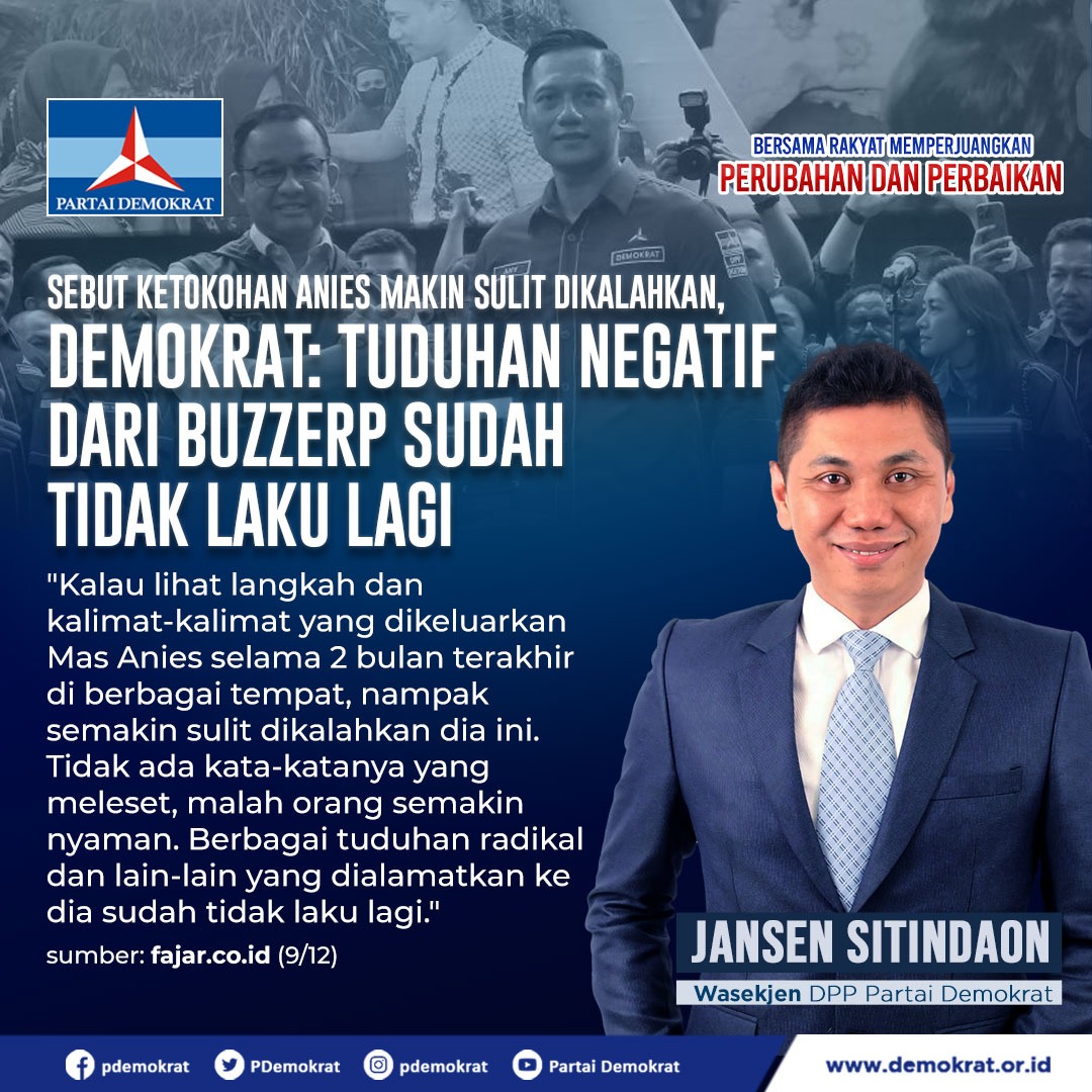 Partai Demokrat tweet media