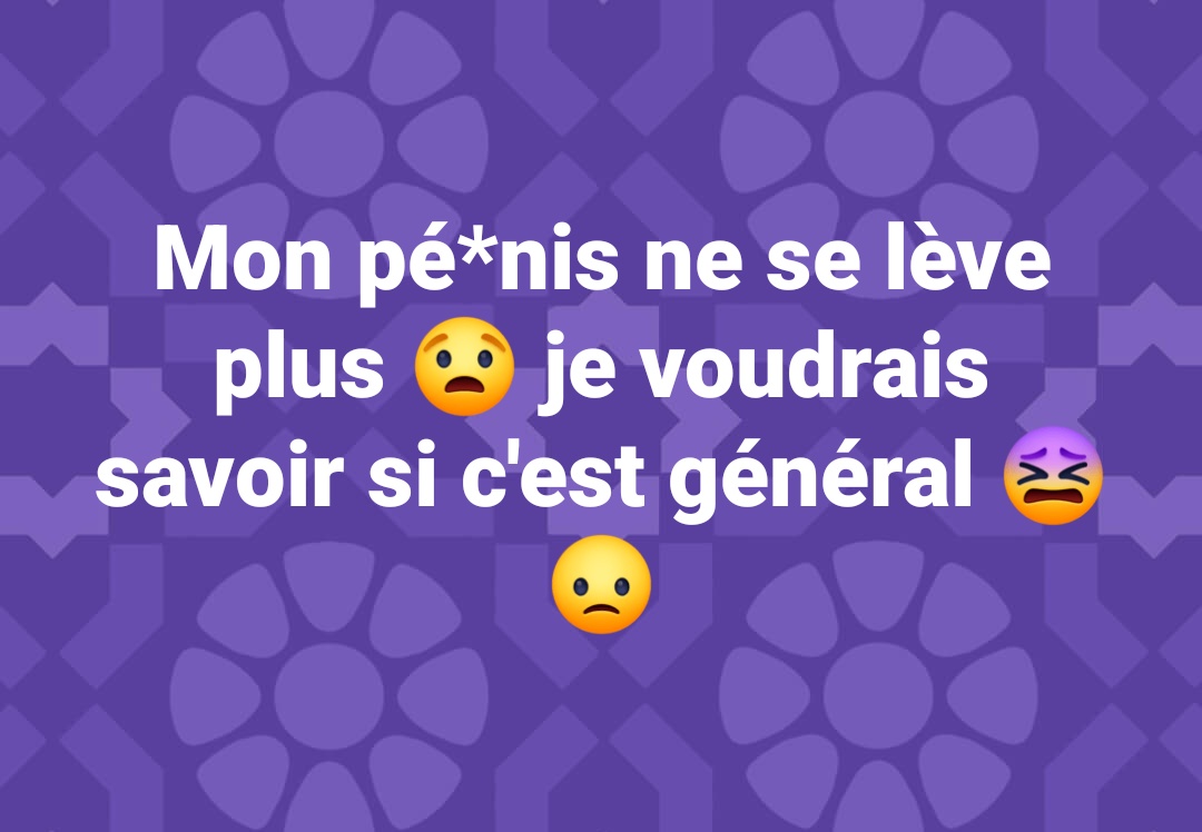 Est-ce-que c'est général ?🤔🤧