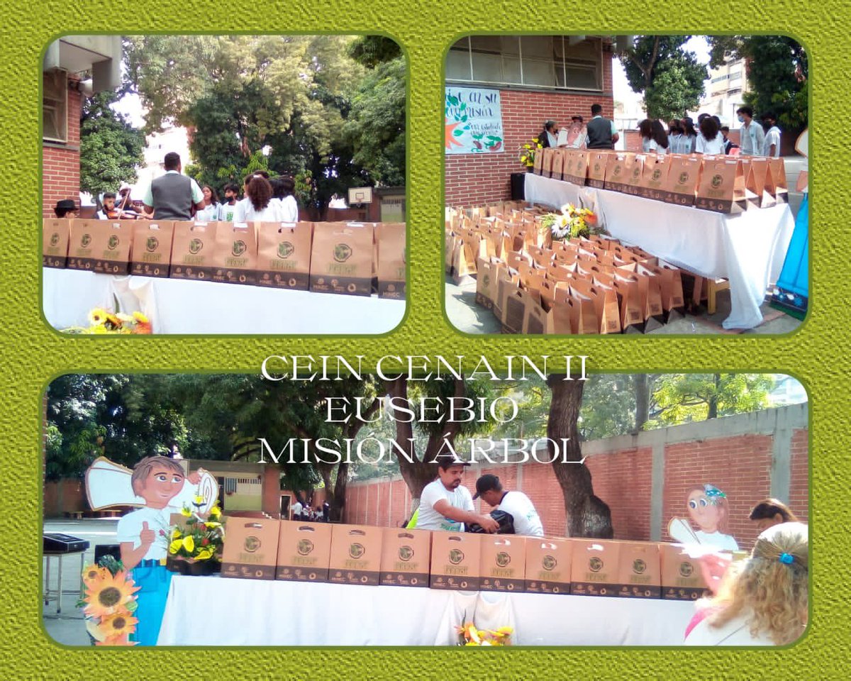 CEIN CENAIN II EUSEBIO GUZMÁN, presente en la actividad 1 estudiante 1 árbol 🌳🌱🌴🪴🍃<a href="/_LaAvanzadora/">Yelitze Santaella</a> <a href="/zedcinicial/">Educ. Inicial Dtto. Capital</a> <a href="/educinicialmppe/">Educación Inicial</a> @