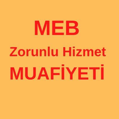 #zorunluhizmetmuafiyet2022